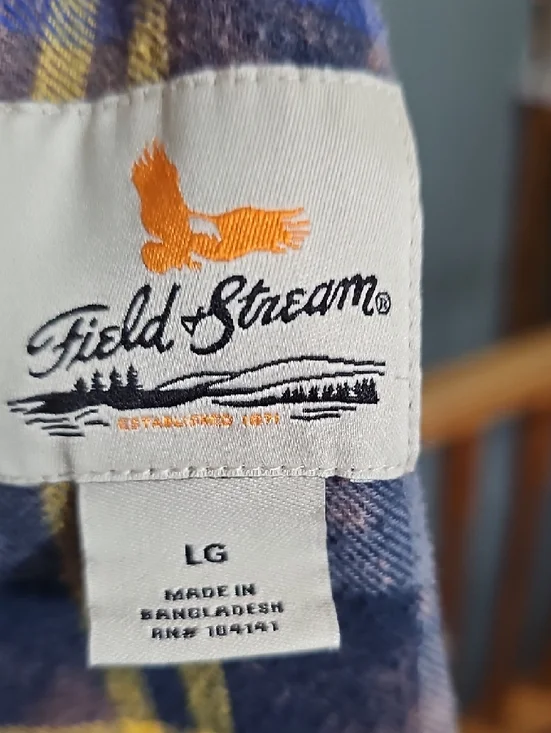 Back to the Future FRINGED WASHED FLANNEL SM-XL - Picture 5 of 6